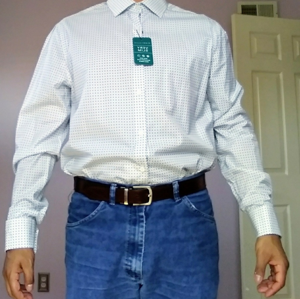 Perry Ellis portfolio long sleeve button shirt